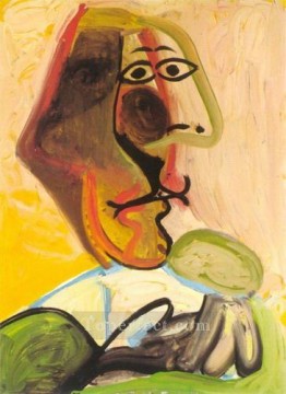 Busto de un hombre 1971 Pablo Picasso Pinturas al óleo